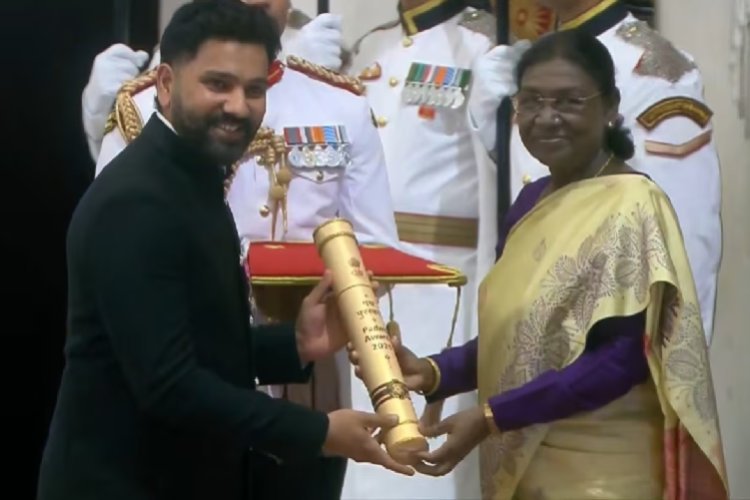 हिटमैन को राष्ट्रपति का सम्मान! रोहित शर्मा को मिला पद्मश्री, 19 साल का शानदार संयोग
