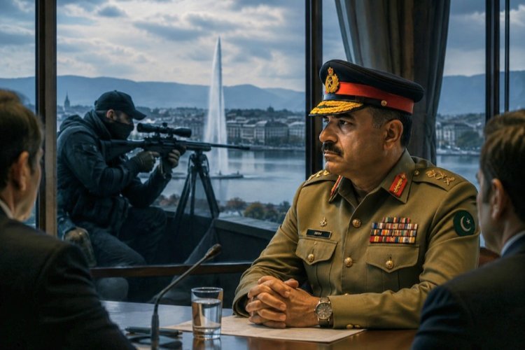 जिनेवा में आसिम मुनीर पर हमले की साजिश? ईरान वार्ता के बीच हत्या की प्लानिंग का दावा