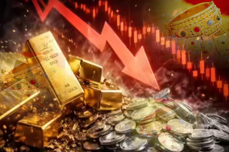 सोने-चांदी में भारी मंदी! एक हफ्ते में 6662 रुपए सस्ता हुआ गोल्ड, निवेशकों के हाथ लगी मात