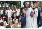 छात्रों के समर्थन में राहुल गांधी, प्रियंका गांधी सहित कांग्रेस नेताओं ने PM आवास के बाहर दिया धरना