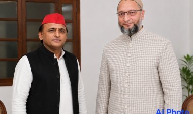 यूपी में सपा और ओवैसी की पार्टी में होगा गठबंधन, सपा सांसद ने दिया ऑफर, सियासी सरगर्मी तेज