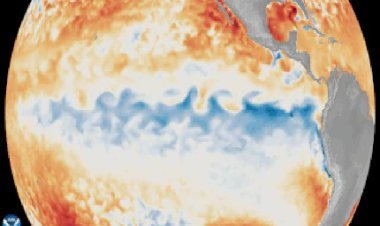 प्रशांत महासागर में 14,500 किमी लंबी ‘मॉन्स्टर वेव’! NASA सैटेलाइट ने पकड़ी, 2026 में आ रहा 'सुपर एल-नीनो'