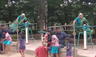 बुजुर्ग दादी ने वर्कआउट में Gen-Z को दिया चैलेंज, लोग बोले- ‘355 साल की लगती हो’; वीडियो ने उड़ाए सबके होश!