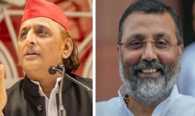 अखिलेश पर हमला बर्दाश्त नहीं! सपा ने भाजपा सांसद निशिकांत दुबे को थमाया मानहानि का नोटिस