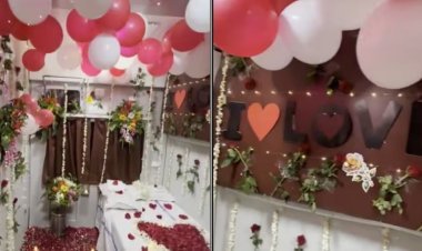 नई दुल्हन को सरप्राइज देने के लिए रेलवे कोच को बना दिया ‘हनीमून सुईट’. रेलवे ने जो बताया वो उड़ा देगा होश!