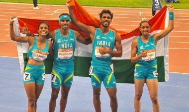 बिहार के लाल सेतु मिश्रा ने चीन में रचा इतिहास! 4×400 मीटर मिश्रित रिले में भारत को दिलाया स्वर्ण पदक