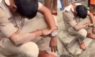 बिहार पुलिस की फिर फजीहत: नशे में टल्ली सिपाही का वीडियो वायरल, पटना पुलिस ने किया गिरफ्तार; पहले भी हो चुका है सस्पेंड