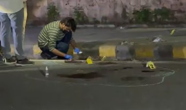 दिल्ली पुलिस कांस्टेबल ने सड़क किनारे पत्नी को मारी गोली! टीचर प्रियंका की मौके पर मौत 