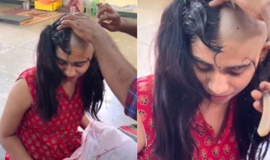 शादी के दबाव से बचने के लिए महिला मुंडवाती है अपना सर , सोशल मीडीया पर  छिड़ी  बहस