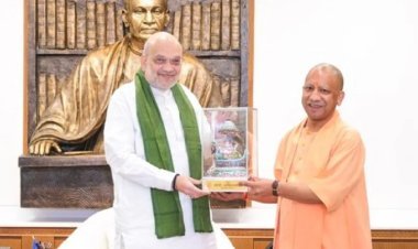 राम मंदिर चढ़ावा चोरी प्रकरण के बीच दिल्ली पहुंचे CM योगी, अमित शाह से की 40 मिनट की बात