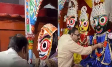 भगवान जगन्नाथ का 'डॉक्टरी चेकअप' पूरा! रथ यात्रा को मिली हरी झंडी, वीडियो सोशल मीडिया पर वायरल 
