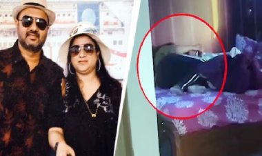 डॉक्टर पति और बेटे की हत्या! पुलिस पहुंची तो शवों के पास फोन स्क्रॉल करती मिली पत्नी!