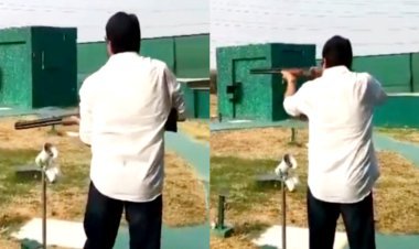 शूटिंग रेंज में गरजा कुंडा का 'राजा', यूपी स्टेट चैंपियनशिप में राजा भैया ने जीता मेडल!