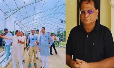 राहुल गांधी के कार्यक्रम से पहले दर्दनाक हादसा! लोहे का पिलर गिरा, दिग्गज कांग्रेस नेता अमर सिंह मेहता की मौत