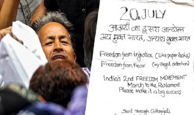 सफदरजंग अस्पताल से सोनम वांगचुक का पहला संदेश, ''संसद मार्च को सफल बनाओ, ये भारत की दूसरी आजादी की लड़ाई है''