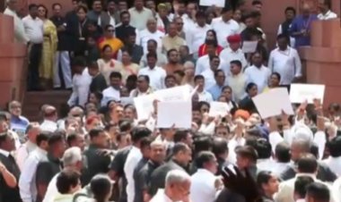 शहरों की गलियों से संसद तक पहुंची सरकार-विपक्ष की लड़ाई! सदन के परिसर में जमकर हुआ हंगामा