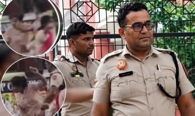 महिला प्रदर्शनकारी को थप्पड़ मारने का वीडियो वायरल, एडिशनल डीसीपी संदीप लांबा जंतर-मंतर ड्यूटी से हटाए गए