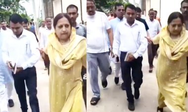 पिता-पुत्र की करंट से हुई मौत, JE बोला टेंशन है, गुस्साई विधायक केतकी सिंह ने हाथ पकड़कर खींचा, बोली चल, बताती हूं टेंशन किसे कहते हैं!'