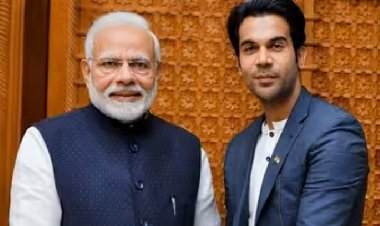 'मोदी है तो मुमकिन है' गाने पर राजकुमार राव का बड़ा खुलासा, ''प्रेशर में करना पड़ा, आत्मा नहीं बेच सकता''