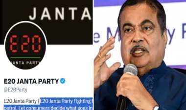 CJP के बाद अब E20 जनता पार्टी ने किया संसद मार्च का ऐलान, गडकरी के इस्तीफे की मांग