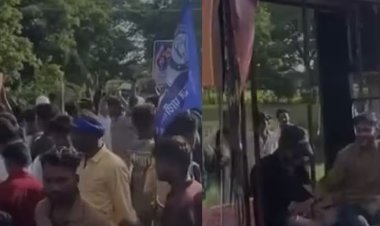 दतिया उपचुनाव: BJP प्रचार गाड़ी पर हमला, आशुतोष तिवारी के बैनर-पोस्टर फाड़कर फेंका