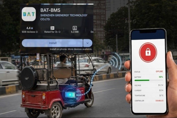 बीच सड़क ई रिक्शा कौन बंद कर रहा, ई-रिक्शा चालकों पर ‘चाइनीज संकट’