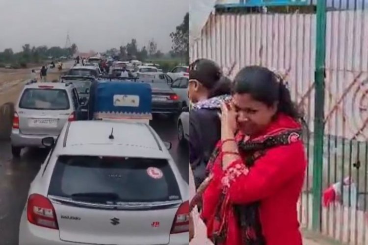 भाजपा प्रदेश उपाध्यक्ष का TET परीक्षा के दिन शक्ति प्रदर्शन, जाम में फंसे परीक्षा के अभ्यर्थी