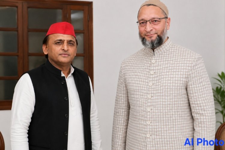 यूपी में सपा और ओवैसी की पार्टी में होगा गठबंधन, सपा सांसद ने दिया ऑफर, सियासी सरगर्मी तेज