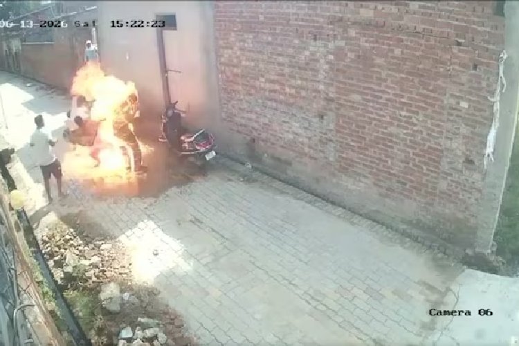 पंजाब में परिवारिक विवाद ने मचाया कोहराम: जलाकर छीन ली दो जिंदगियां