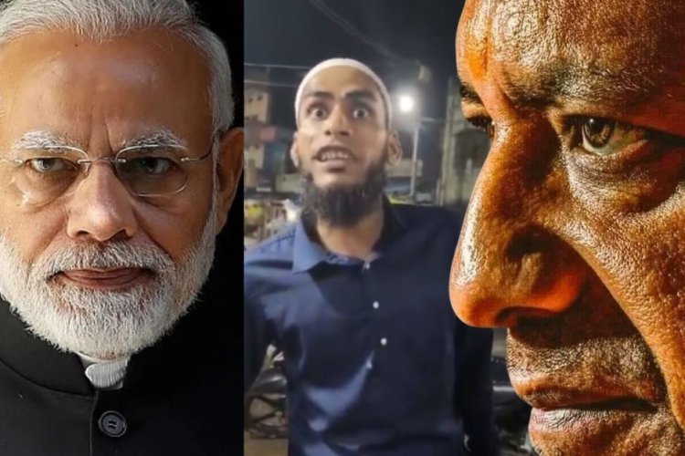 सोशल मीडिया पर मुस्लिम क्यों बने योगी-मोदी के दुश्मन? जौनपुर के फुकरे आलम ने पीएम मोदी और सीएम योगी को दीं भद्दी गालियां!
