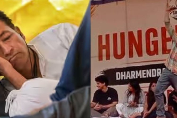 सोनम वांगचुक के त्याग और कॉकरोच जनता पार्टी  के आनंद के बीच प्रदर्शन का अनोखा अंदाज