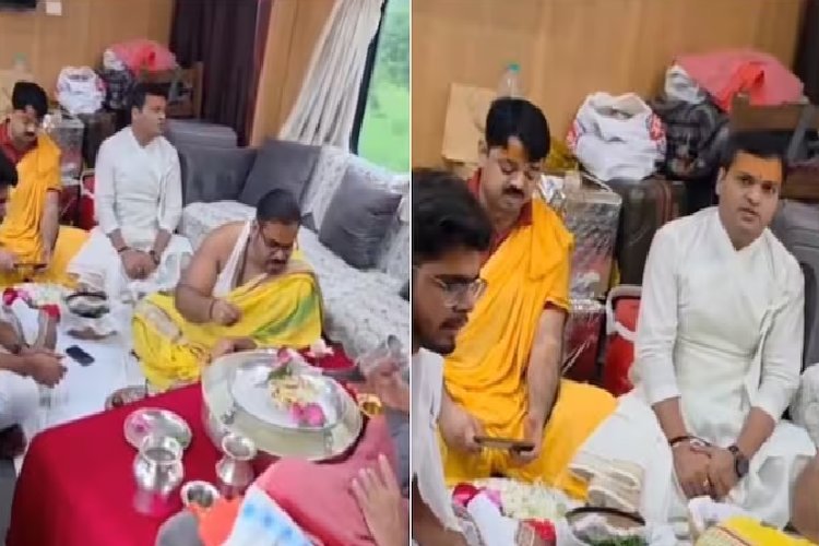 चलती ट्रेन में पूजा! वायरल वीडियो के बाद रेलवे का बड़ा खुलासा
