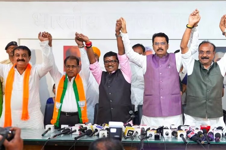 प्रशांत किशोर की जन सुराज छोड़ BJP में शामिल हुए केसी सिन्हा, बोले- 'करंट के खिलाफ नहीं बहना'