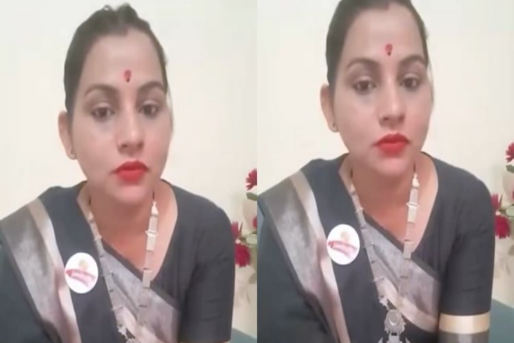 बीजेपी जिलाध्यक्ष से भिड़ी महिला, बोली- ठाकुर हूँ... किसी के दबाव में झुकने वाली नहीं, आखिरी दम तक लड़ूंगी!