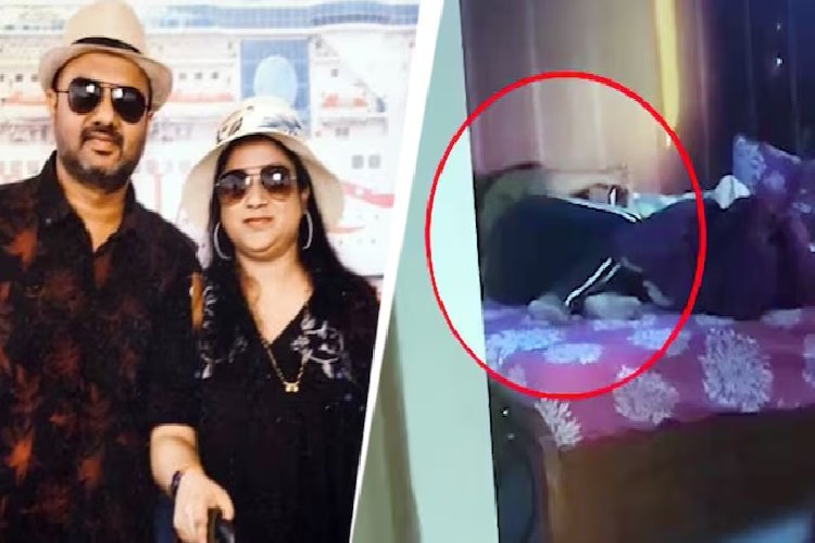 डॉक्टर पति और बेटे की हत्या! पुलिस पहुंची तो शवों के पास फोन स्क्रॉल करती मिली पत्नी!