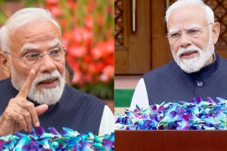 पीएम मोदी का नीट पेपर लीक के बाद पहला बयान,' पेपर लीक घोर पाप  हमने आरोपियों को नहीं बख्शा'