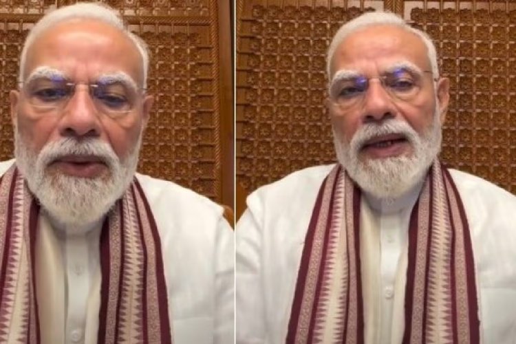 CJP प्रदर्शन के बीच 'थैंक यू फ्रेंड्स' कहते हुए 24 घंटे में दूसरी बार नजर आए PM मोदी