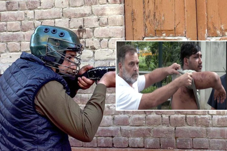 CRPF ने मानी CJP संसद मार्च में RAF ने की 7 राउंड पैलेट गन फायरिंग