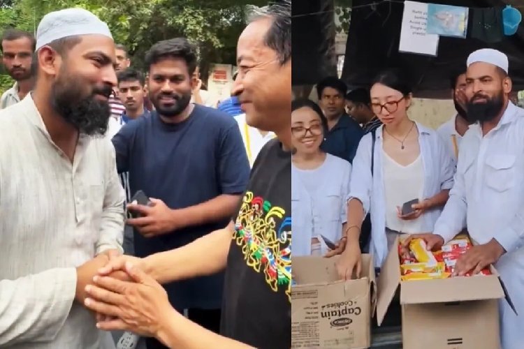 जंतर मंतर पर खाना बांटने वाले वॉलंटियर का दावा: पुलिस ने उठाया, आंखों पर पट्टी बांधकर मसूरी में छोड़ा