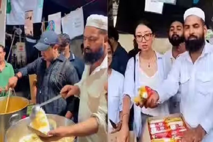CJP प्रदर्शन में खाना बांटने वाले जुनैद को लेकर भ्रामक वीडियो वायरल, धर्मांतरण और यौन शोषण का दावा गलत!