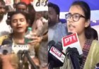 अभिजीत दीपके के बाद अब नेहा बोरा पर फेंकी स्याही, रांची में AISA मार्च के दौरान हंगामा