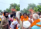पप्पू यादव पर जूता फेंकने के आरोपी हैप्पी शर्मा-सुमित गिरी का बुलंदशहर में भव्य स्वागत, जीप से निकला रोड शो