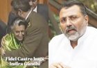 अब निशिकांत दुबे ने दिखा दी इंदिरा गांधी-फिदेल कास्त्रो की गले मिलने वाली तस्वीर, राहुल गांधी से पूछा सीधा सवाल