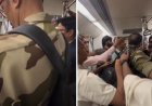 दिल्ली मेट्रो में CISF जवान पर लड़की की छिपी तस्वीरें खींचने का आरोप, हंगामा; पिस्तौल तानने का दावा, वीडियो वायरल