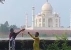 ताजमहल के सामने ASI संरक्षित मेहताब बाग में शिव पूजा, गंगाजल अर्पण और आरती; वीडियो वायरल होने पर FIR दर्ज