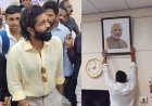 शिवाजी महाराज के बगल में PM मोदी की फोटो देख भड़के अमित ठाकरे, MNS कार्यकर्ताओं ने हटा दी तस्वीर