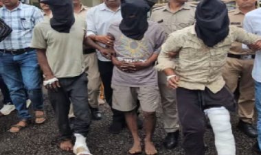गुना की एसपी हितिका वासल का सख्त एक्शन! गैंगरेप की कोशिश करने वाले आरोपी 24 घंटे में लंगड़ाते हुए पेश, दो के पैर में प्लास्टर