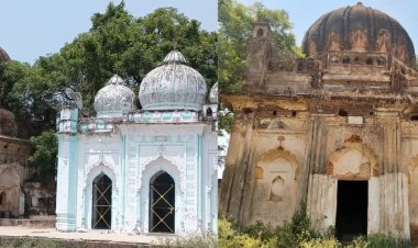 सावन के पहले सोमवार के दिन लखनऊ के कसमंडी विवादित ढाचें में गर्माया मामला