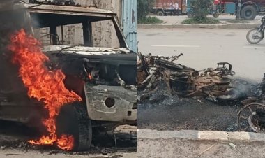 पटना में युवक की मौत पर बवाल! भीड़ ने बस-जीप-बाइक फूंकी, पत्रकारों पर भी जानलेवा हमला