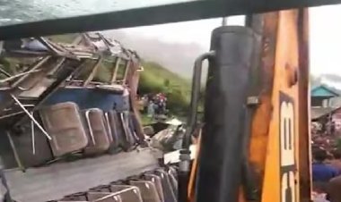 हिमाचल के चंबा में दिल दहला देने वाला हादसा: निजी बस पहाड़ी मोड़ पर फिसली, 7 की मौत, 11 घायल